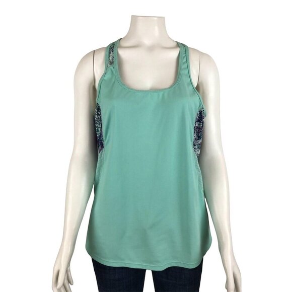 Fabletics Berlin Tank Top Large 10-12 Mint Green - Picture 1 of 6